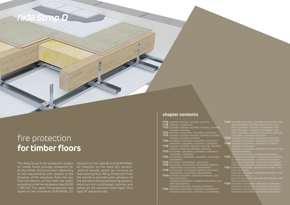 Medinės perdangos Siniat 11 Nida Strop D timber floors 2024 EN v4