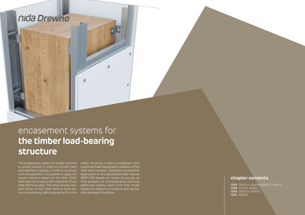 Medinių konstrukcijų apdaila Siniat 15 Nida Drewno encasements of timber structures 2024 EN v3